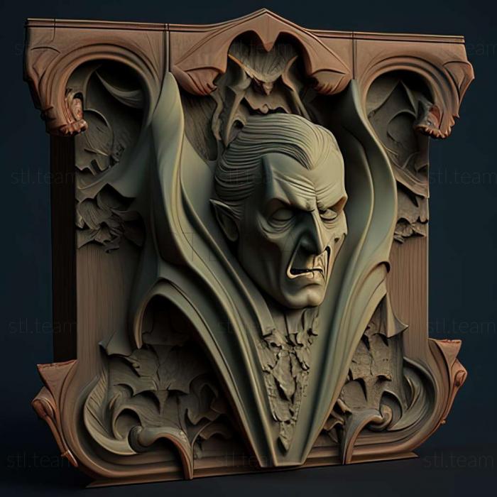 3D model Dracula The LaSanctuary game (STL)